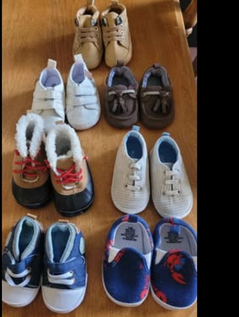 Kids Blue and White Casual Sneakers